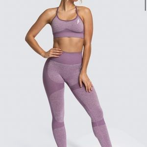 DoYouEven purple mauve impact seamless